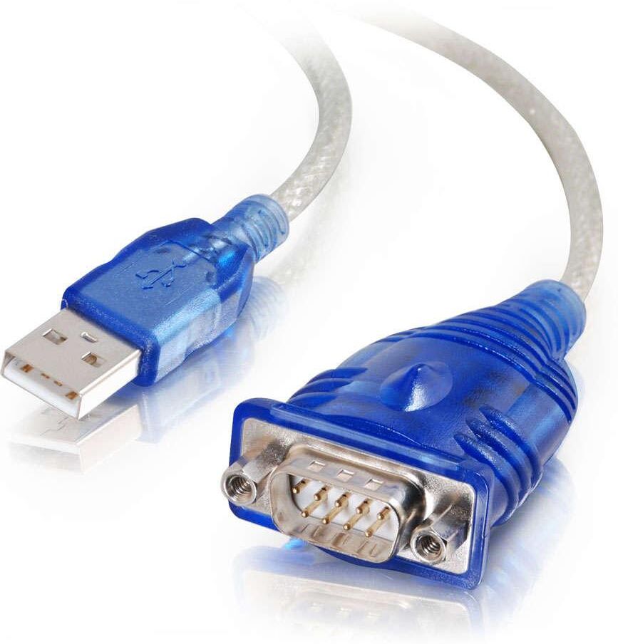 C2G USB to DB9 Serial Adapter Cable - Seriell adapter - USB C2G USB to DB9 Serial Adapter Cable - Seriell adapter - USB