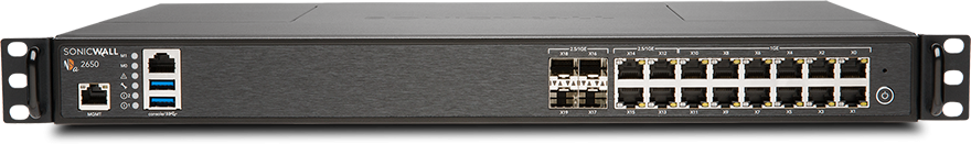 SonicWall NSa 2650 High Availability - Säkerhetsfunktion - GigE, SonicWall NSa 2650 High Availability - Säkerhetsfunktion - GigE,