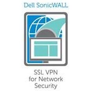 SonicWall Firewall SSL VPN - Licens - 15 användare