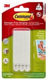 Command Smala fotoupphängningsstrips 6st Command Smala fotoupphängningsstrips 6st