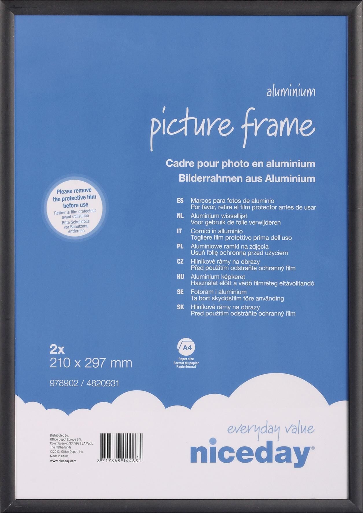 Ram Niceday A4 svart 2/fp Ram Niceday A4 svart 2/fp