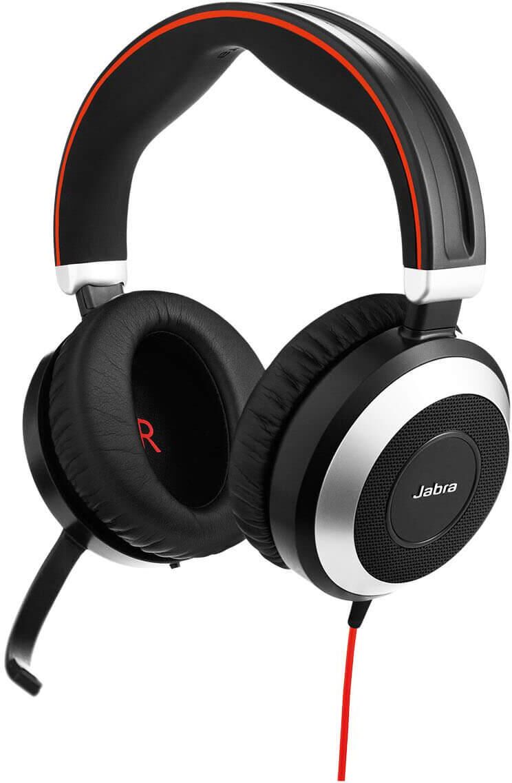 Jabra Headset Jabra Evolve 80 UC stereo 3.5mm/USB Jabra Headset Jabra Evolve 80 UC stereo 3.5mm/USB
