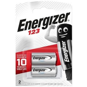 Batteri Energizer Lithium Foto 123, 2/fp