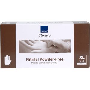 Handske Nitril Pudfr.XL.vit150