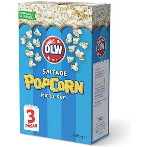 Micropopcorn OLW salt 3x80g/fp