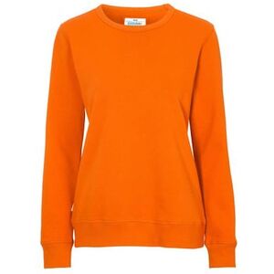 Sweatshirt Crew Neck dam GOTS orange M