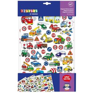 Stickers blandade motiv 500/fp