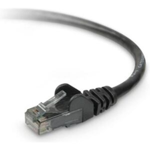 Snagless STP Patch Cable, Cat6e, Black (1m)