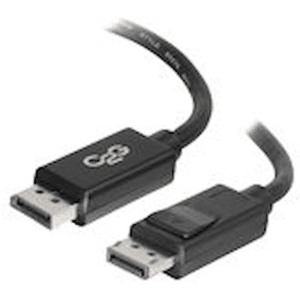 C2G 10ft Ultra High Definition DisplayPort Cable with Latches