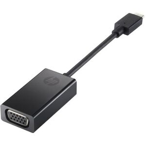 Adapter HP USB-C - VGA hane-hona svart