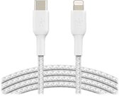 BOOST CHARGE Lightning to USB-C Cable_Braided, 1M, White BOOST CHARGE Lightning to USB-C Cable_Braided, 1M, White