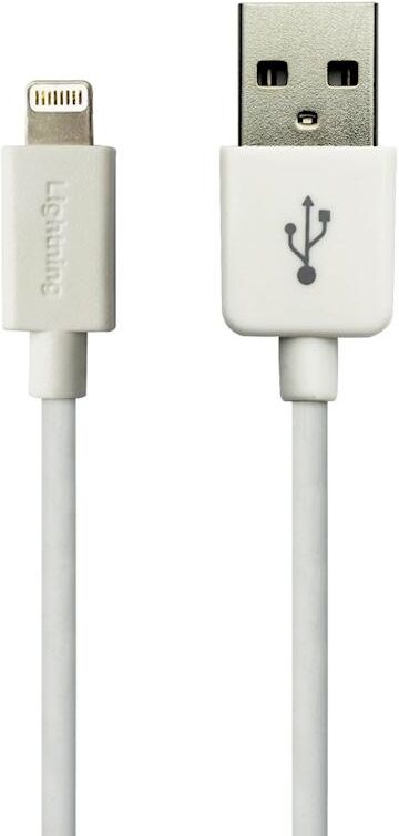 Sandberg USB>Lightning Sync/Charge Cable, White (1m) Sandberg USB>Lightning Sync/Charge Cable, White (1m)