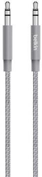 MIXIT Metallic 3.5mm AUX Cable, Space Grey MIXIT Metallic 3.5mm AUX Cable, Space Grey