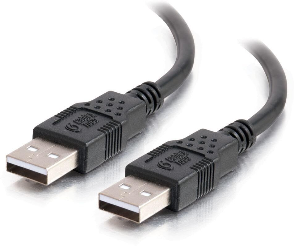 C2G - USB-kabel - USB (hane) till USB (hane) - USB 2.0 - 1 m C2G - USB-kabel - USB (hane) till USB (hane) - USB 2.0 - 1 m