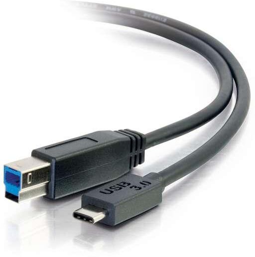 C2G 2m USB 3.1 Gen 1 USB Type C to USB B Cable M/M - USB C Cable C2G 2m USB 3.1 Gen 1 USB Type C to USB B Cable M/M - USB C Cable