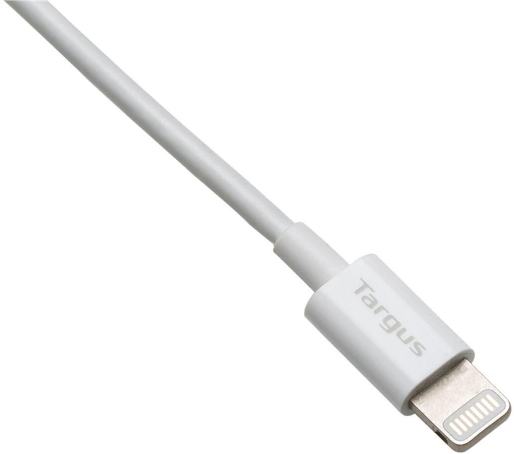Targus - Lightning-kabel - Lightning (hane) till USB (hane) - 1 Targus - Lightning-kabel - Lightning (hane) till USB (hane) - 1