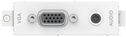 VISION Techconnect Modular AV Faceplate - VGA and Minijack VISION Techconnect Modular AV Faceplate - VGA and Minijack