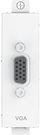 VISION Techconnect Modular AV Faceplate - female VGA only module VISION Techconnect Modular AV Faceplate - female VGA only module