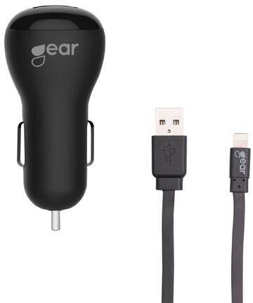 Laddare Bil GEAR 1A 1xLightning 1m S Laddare Bil GEAR 1A 1xLightning 1m S