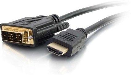 C2G 0.5m HDMI to DVI Adapter Cable - DVI-D Digital Video Cable