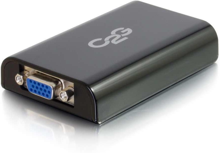 C2G USB 3.0 to VGA Video Adapter Converter - Extern videoadapter C2G USB 3.0 to VGA Video Adapter Converter - Extern videoadapter