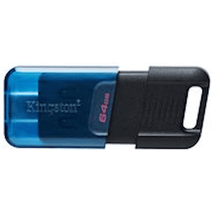 Kingston DataTraveler 80 M - USB flash-enhet - 64 GB - USB-C 3.2