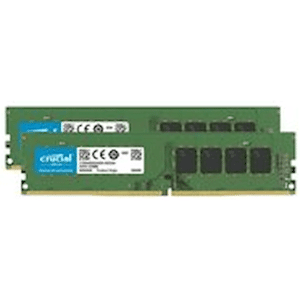 Crucial - DDR4 - 64 GB: 2 x 32 GB - DIMM 288-pin - 3200 MHz /
