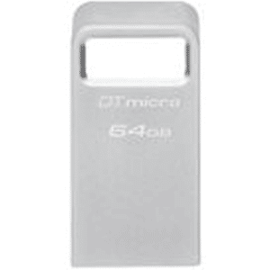 Kingston DataTraveler Micro - USB flash-enhet - 64 GB - USB 3.2