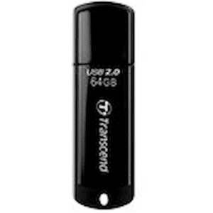 Transcend JetFlash 350 - USB flash-enhet - 64 GB - USB 2.0