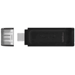 Kingston DataTraveler 70 - USB flash-enhet - 128 GB - USB-C 3.2