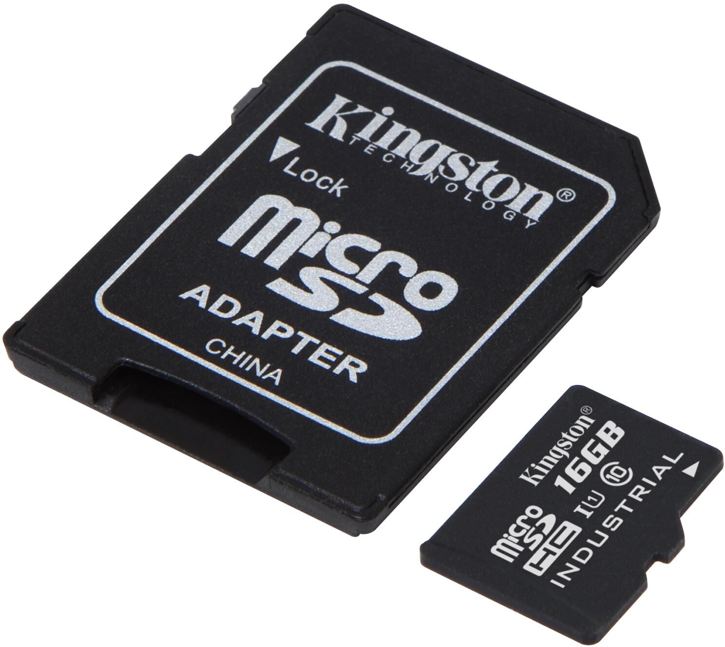16GB microSDHC UHS-I Class 10 Industrial Temp Card + SD Adapter 16GB microSDHC UHS-I Class 10 Industrial Temp Card + SD Adapter
