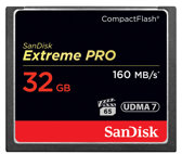 SanDisk Extreme Pro - Flash-minneskort - 32 GB - 1000x/1067x SanDisk Extreme Pro - Flash-minneskort - 32 GB - 1000x/1067x