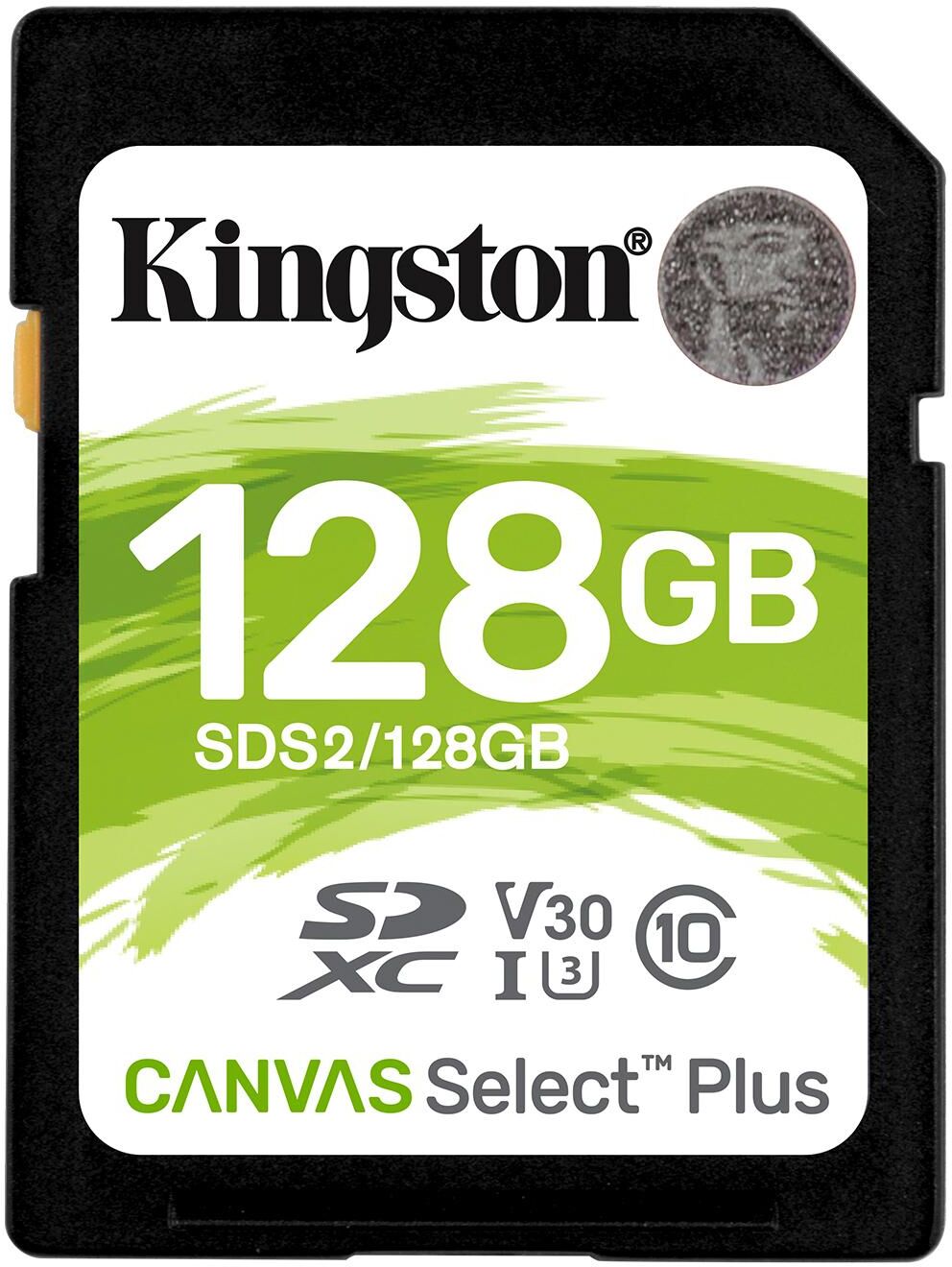 Kingston Canvas Select Plus - Flash-minneskort - 128 GB - Video Kingston Canvas Select Plus - Flash-minneskort - 128 GB - Video