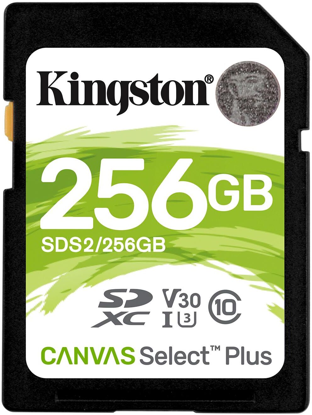 Kingston Canvas Select Plus - Flash-minneskort - 256 GB - Video Kingston Canvas Select Plus - Flash-minneskort - 256 GB - Video