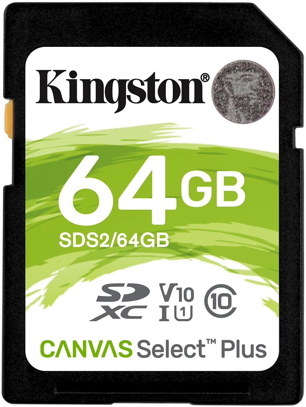 Kingston Canvas Select Plus - Flash-minneskort - 64 GB - Video Kingston Canvas Select Plus - Flash-minneskort - 64 GB - Video