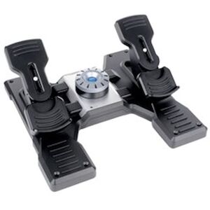 Logitech Flight Rudder Pedals - Pedaler - kabelansluten - för PC 2st