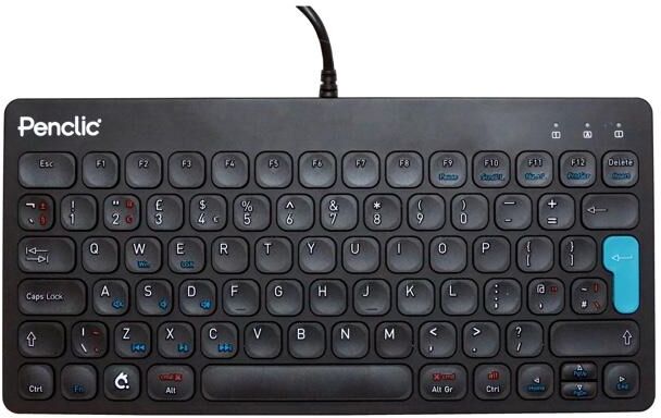 Penclic Mini Keyboard C3, corded (office black) Penclic Mini Keyboard C3, corded (office black)