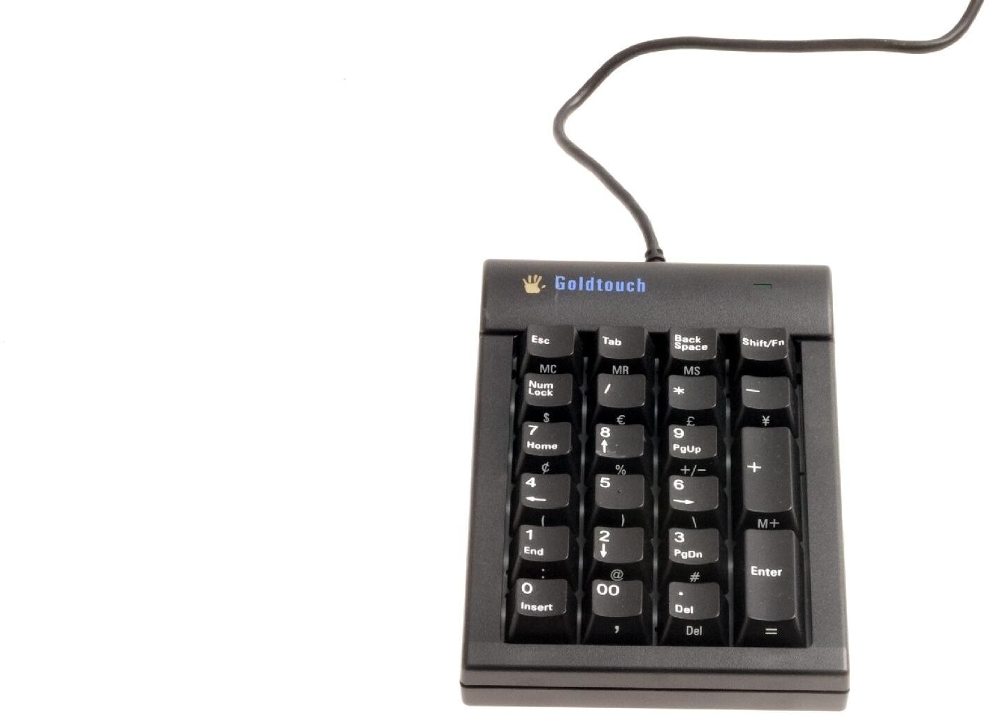 Goldtouch numeric compact keyboard black