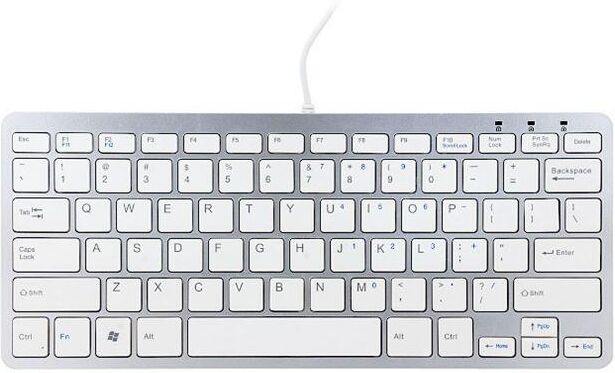 R-Go Compact Keyboard, QWERTY (NORDIC), white, wired R-Go Compact Keyboard, QWERTY (NORDIC), white, wired