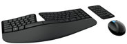 Microsoft Sculpt Ergonomic Desktop - Tangentbord, mus och