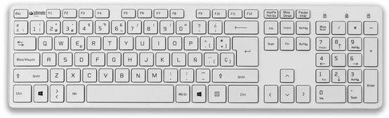 Tangentbord Jobmate Slim Vit Tangentbord Jobmate Slim Vit