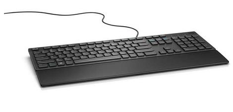 Dell KB216 - Tangentbord - USB - QWERTY - hela norden - svart