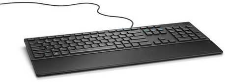 Dell KB216 - Tangentbord - USB - QWERTY - hela norden - svart