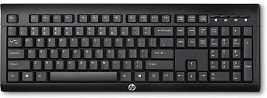 HP K2500 Wireless Keyboard, Black (Nordic) HP K2500 Wireless Keyboard, Black (Nordic)