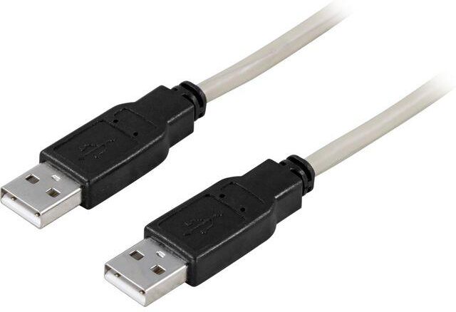 Deltaco Kabel DELTACO USB 2.0 A-A 3m Deltaco Kabel DELTACO USB 2.0 A-A 3m