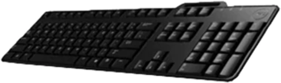 Dell KB813 Smartcard - Tangentbord - USB - QWERTY Dell KB813 Smartcard - Tangentbord - USB - QWERTY