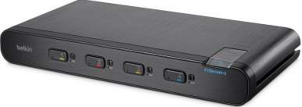 Belkin Advanced Secure UHD Single-Head DisplayPort KVM Switch Belkin Advanced Secure UHD Single-Head DisplayPort KVM Switch