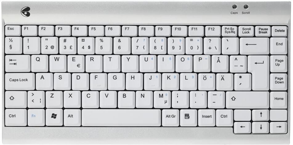 Ergotight Minitangentbord (UK-layout) Ergotight Minitangentbord (UK-layout)