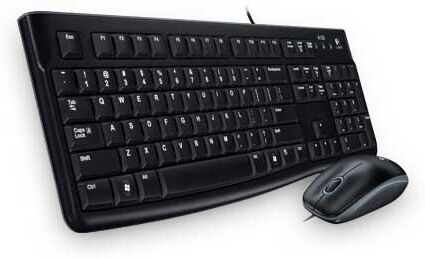 MK120 Desktop Set, Black (Nordic) MK120 Desktop Set, Black (Nordic)