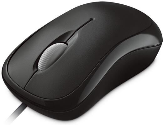 Microsoft Basic Optical Mouse for Business - Mus - höger- och Microsoft Basic Optical Mouse for Business - Mus - höger- och